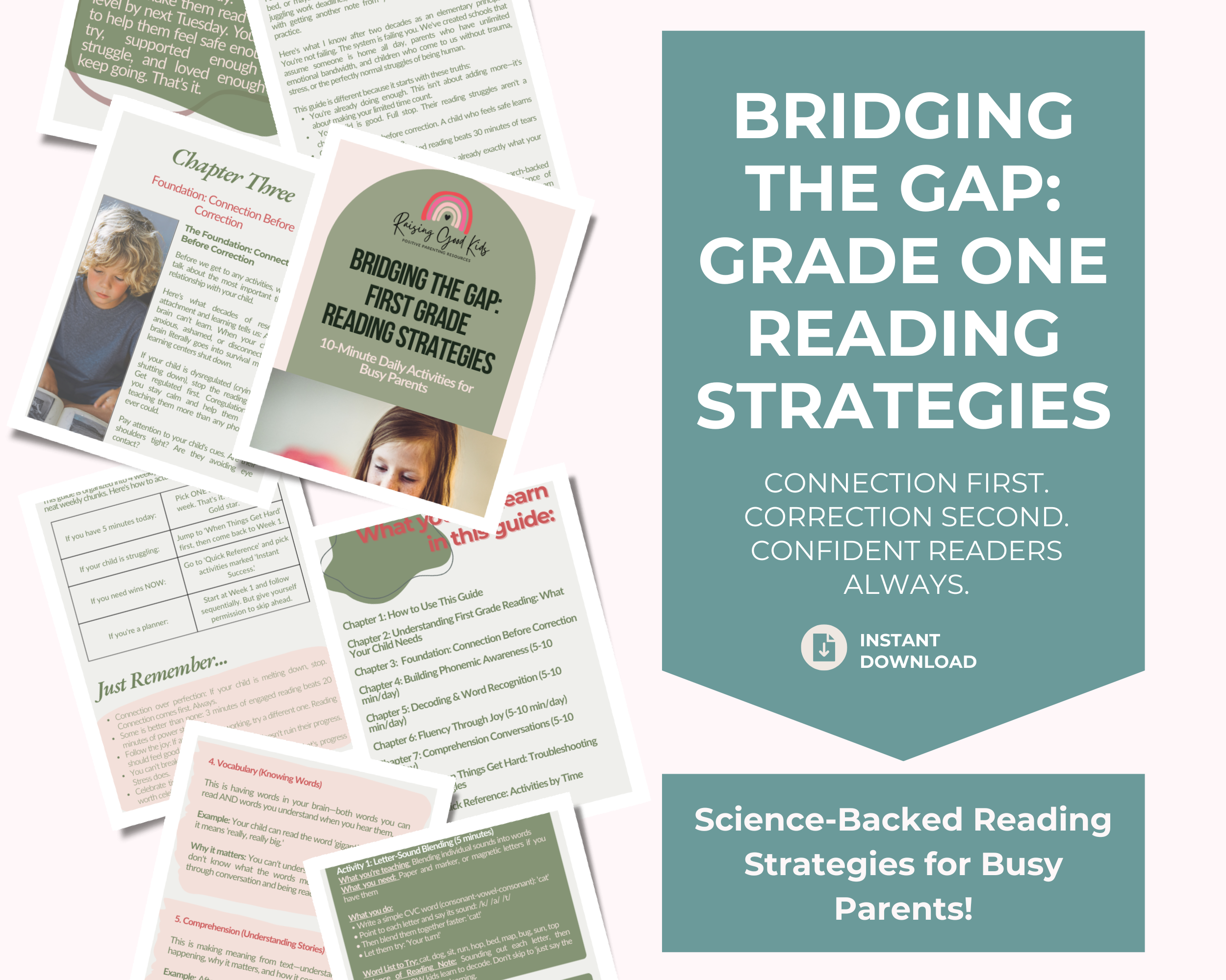Bridging the Gap: First Grade Reading Strategies - 10-Minute Daily Activities for Busy Parents