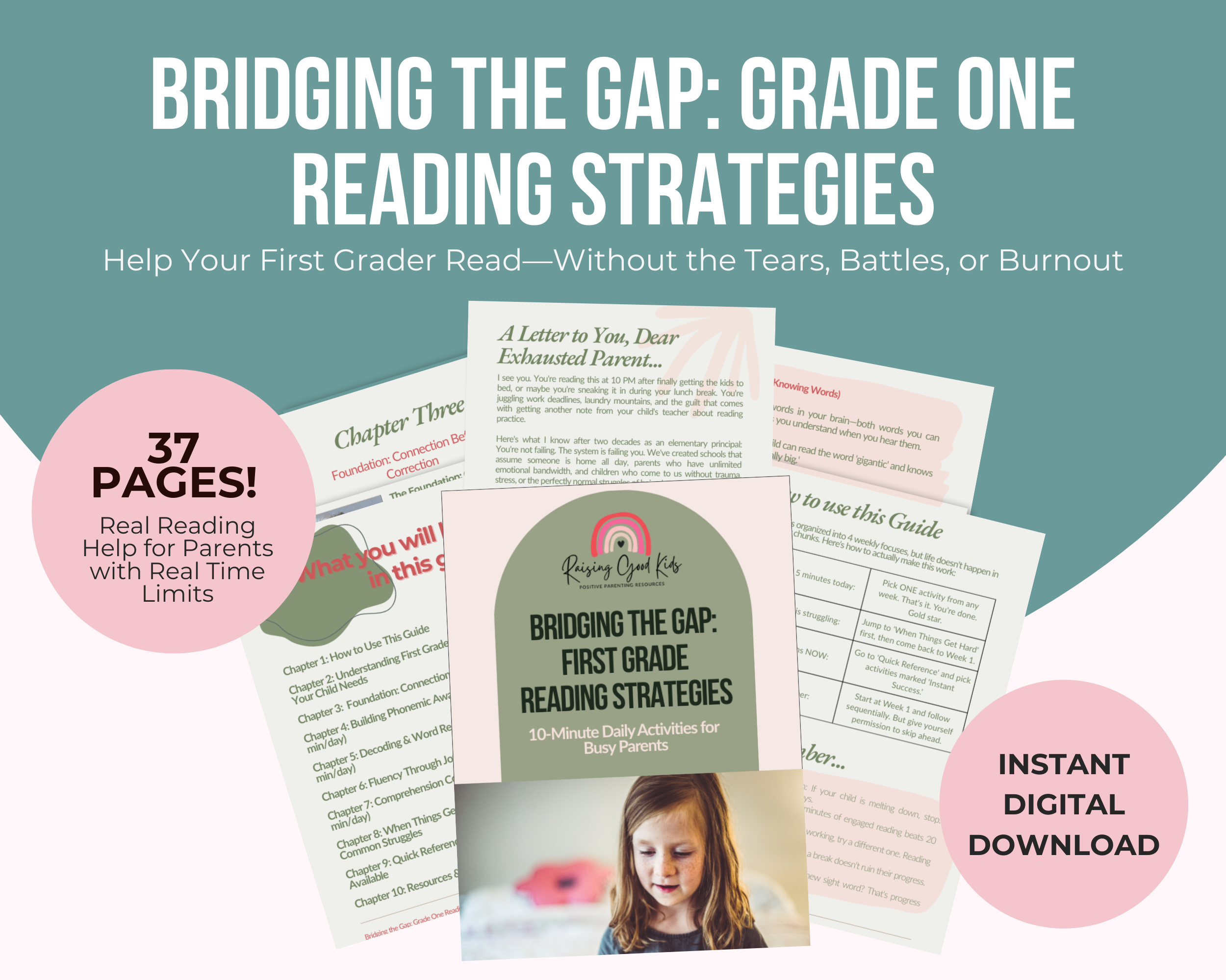 Bridging the Gap: First Grade Reading Strategies - 10-Minute Daily Activities for Busy Parents